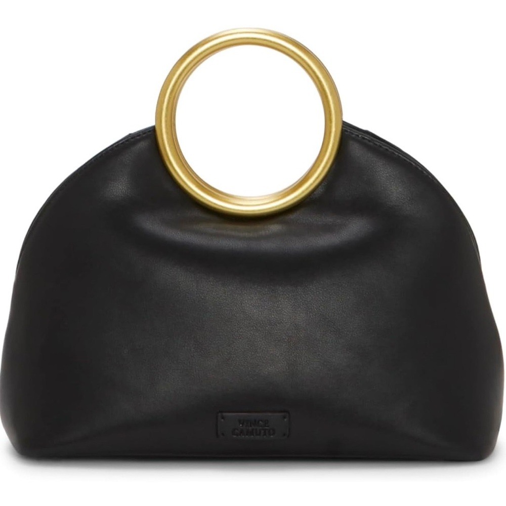 NWT! Vince Camuto Black Soft Hand Bag